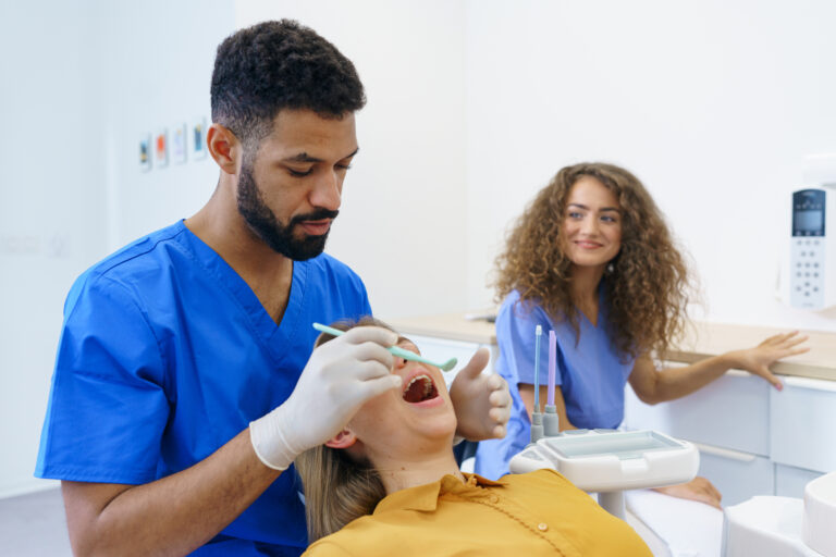 dental examination of young woman at dental clinic 2023 11 27 05 02 12 utc